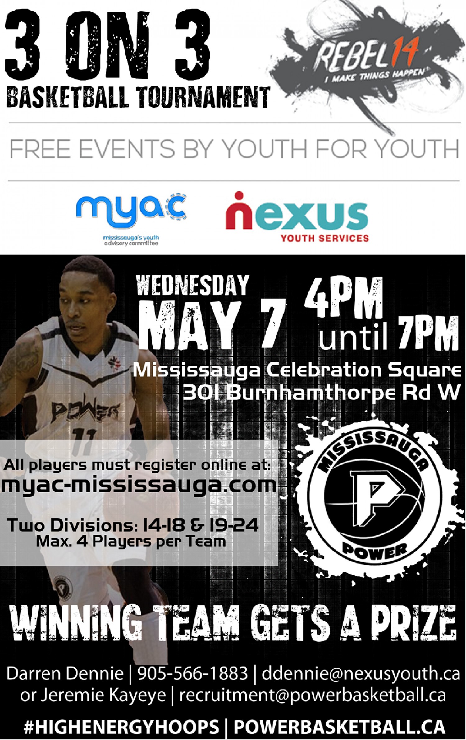 3-on-3 Basketball Tournament May 7th!|News | Nexus Youth Services